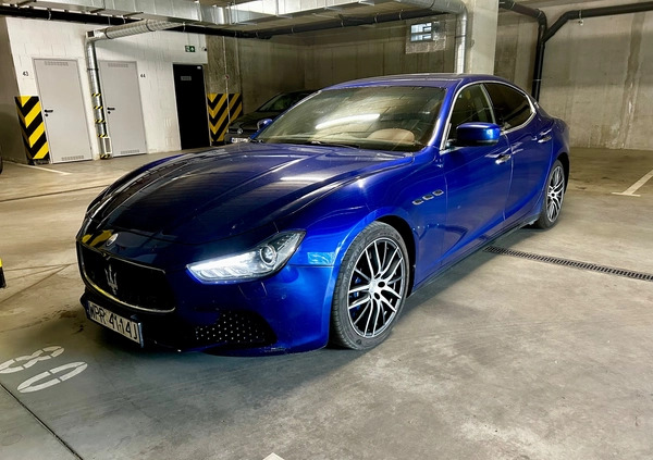 Maserati Ghibli cena 75000 przebieg: 235000, rok produkcji 2015 z Radom małe 191